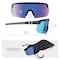 Ergodyne AEGIR-MI, Safety Glasses, Blue Mirror Lens, Matte Black Frame, Half-Frame AEGIR-MI - alternate 7